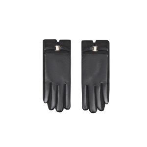 1 Paire De Gants Simples Et Élégants En Pu De Couleur Unie Pour Femme h5 Image2