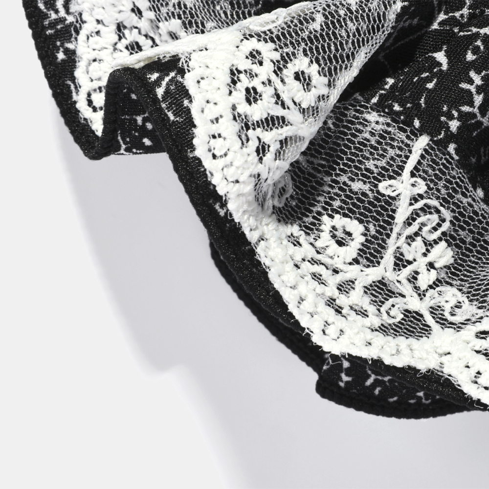 Chouchous Pour Femmes En Polyester De Forme Irrégulière, Collection Luxe Image4