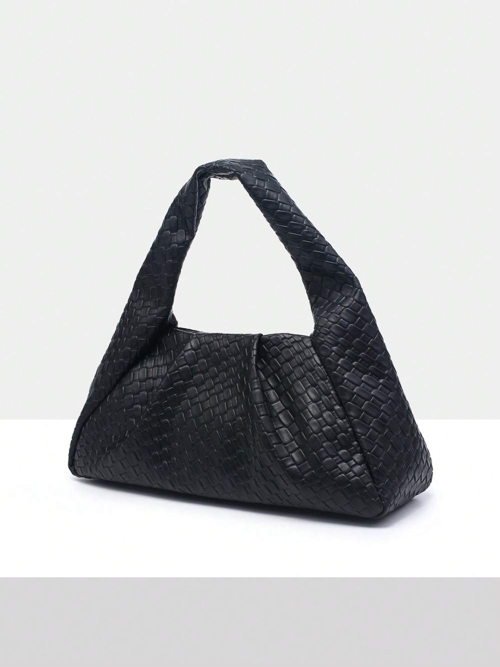 Sacs À Main Femme Simple Series Casual En Pu Tissé Image2