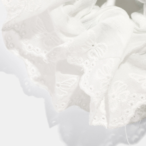 Chouchous Pour Femmes En Polyester, Motif Floral Simple Et Forme Irrégulière, Collection Simple Series h5 Image4