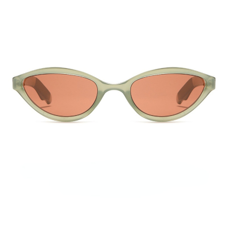 Lunettes de soleil femme Simple Series Casual à dégradé de couleurs mélangées