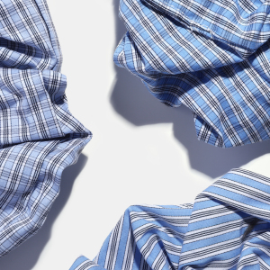 Chouchous Ronds À Carreaux Simples En Polyester Pour Femmes, Collection Simple Series h5 Image3