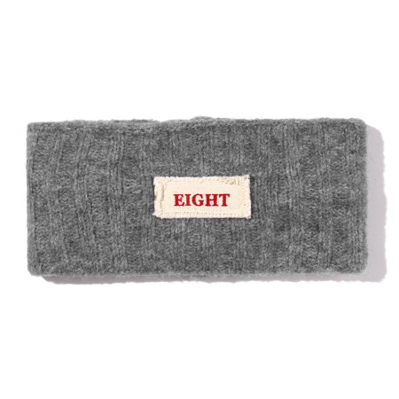 1 bandeau à carreaux en laine pour femme, motif lettres, style décontracté et simple 2