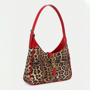 Sacs À Bandoulière Femme Simple Series Retro Leopard Print Pu h5 Image3