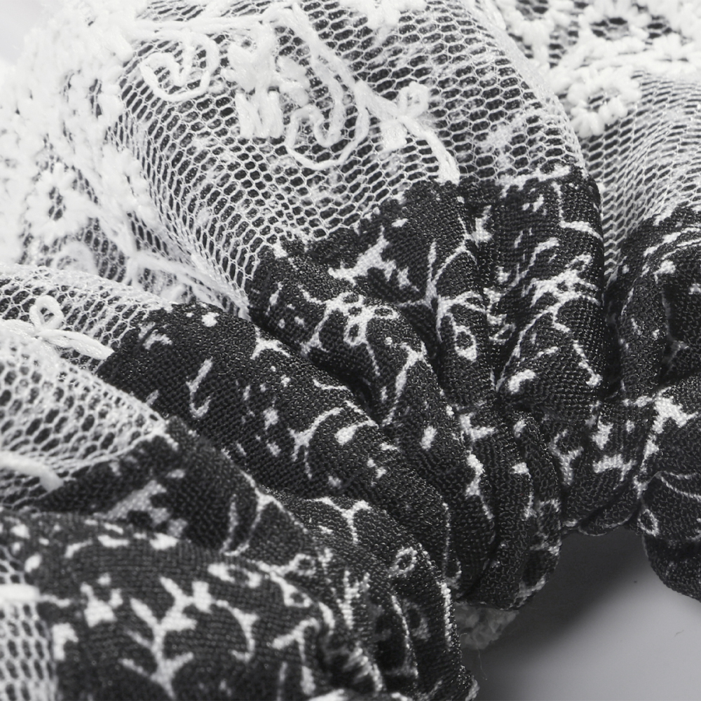 Chouchous Pour Femmes En Polyester De Forme Irrégulière, Collection Luxe Image3