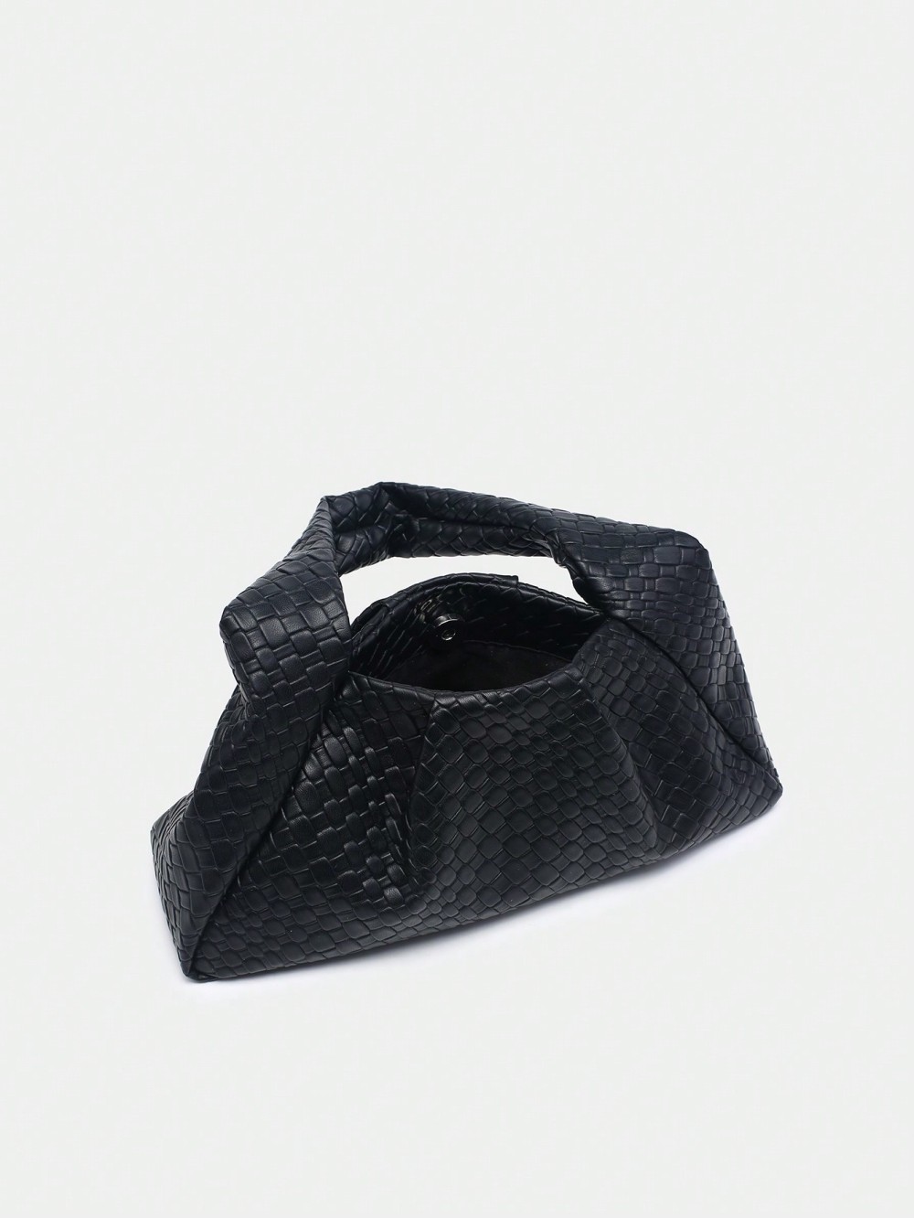 Sacs À Main Femme Simple Series Casual En Pu Tissé Image4