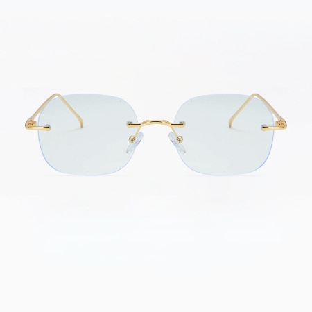 Lunettes de soleil pour femmes, collection Simple Series, couleur unie décontractée, sans correction