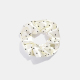 Élastique à cheveux n°6 - Pois blancs