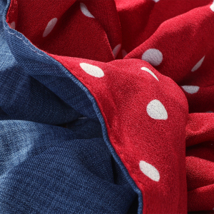 Chouchous Pour Femmes En Polyester À Pois De La Série Luxurious h5 Image3