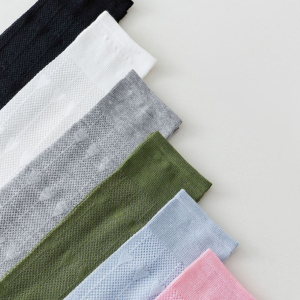 Chaussettes Mi-Mollet Élégantes À Motif Cœur Et Rebondissant h5 Image3