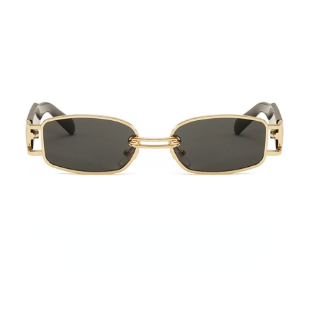 Lunettes de soleil pour femmes Luxurious Series Punk à couleurs mélangées