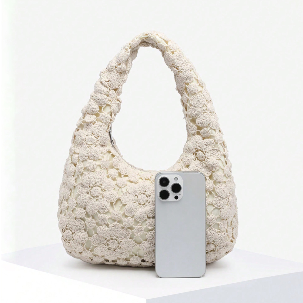 Sacs À Bandoulière Pour Femmes De La Collection Romantique « Vacances En Pu Tissé ». 