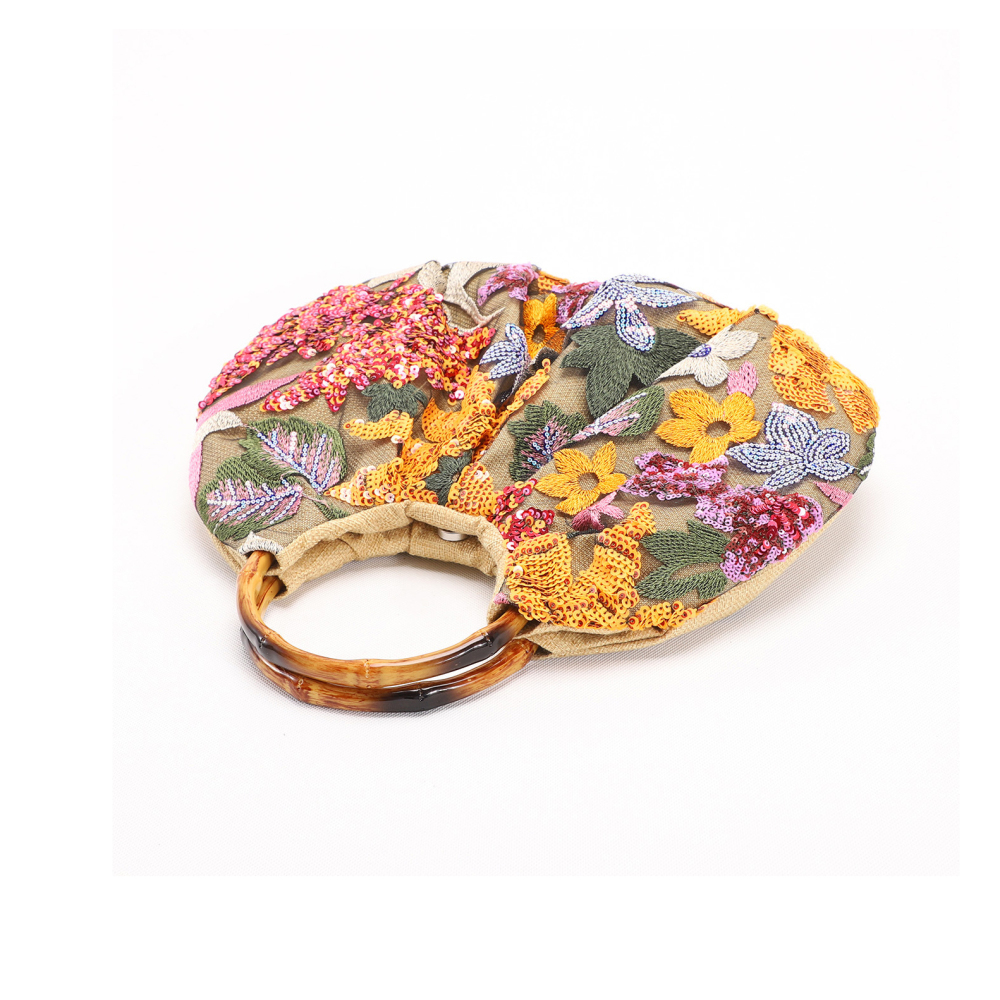Sacs À Main Pour Femmes De La Série Luxe Sweet Flower Sequin Beads (Les Motifs Floraux Sont Découpés Aléatoirement) Image3