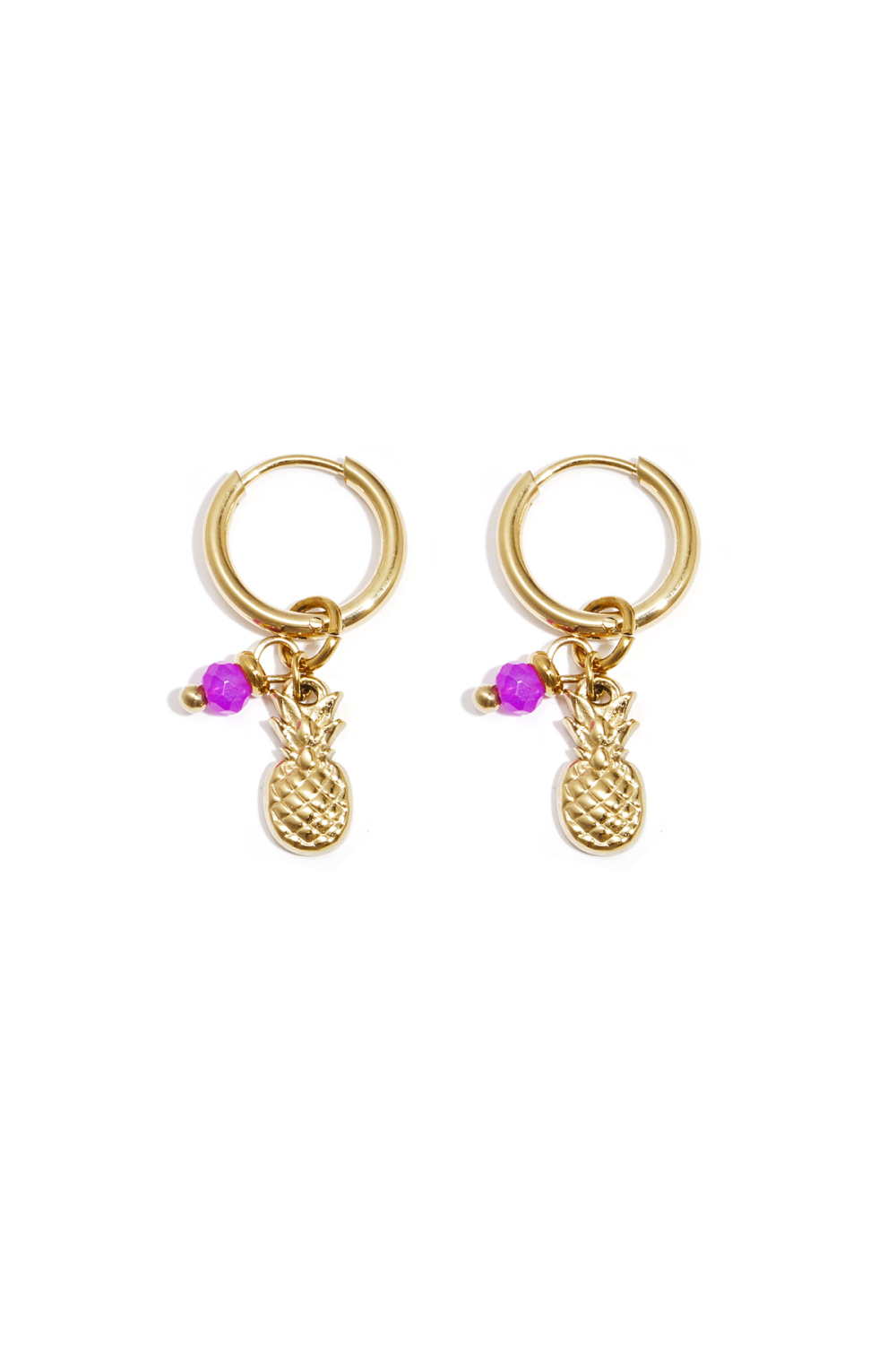 Boucles D'oreilles Ananas Aura 