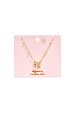 Colliers En Acier Inoxydable, Chaîne Diy, Série Simple Et Quotidienne, Bijoux Pour Femmes h5 Image5