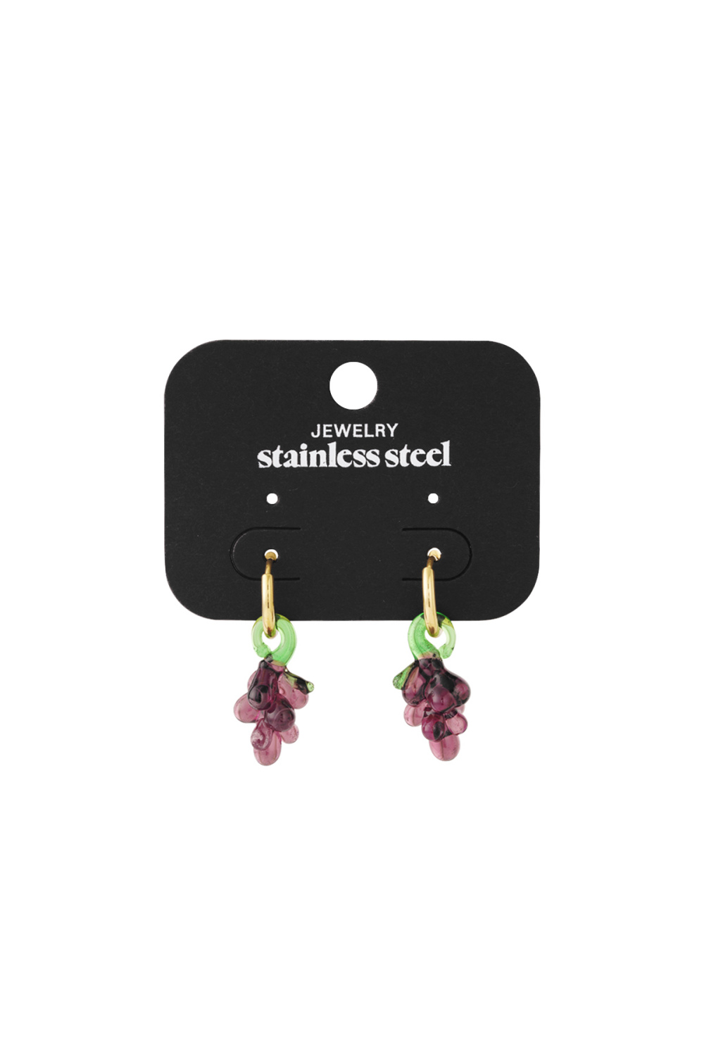 Boucles D'Oreilles Raisin h5Image4