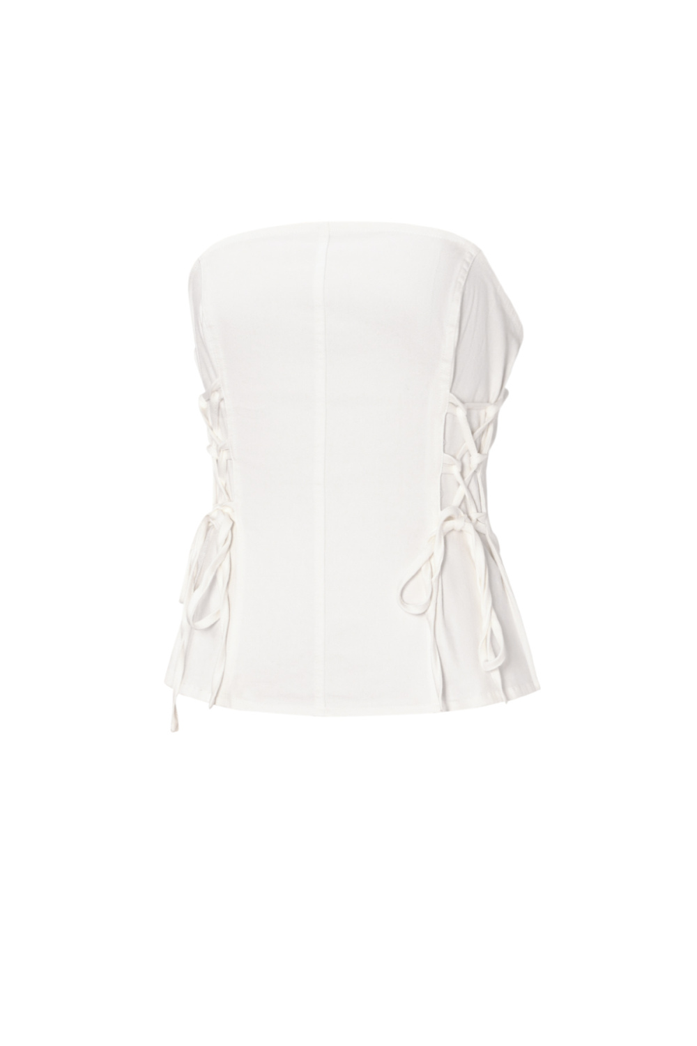 Coton Tissé Haut En Jean Femme Élégant Couleur Unie Printemps/Été Image2