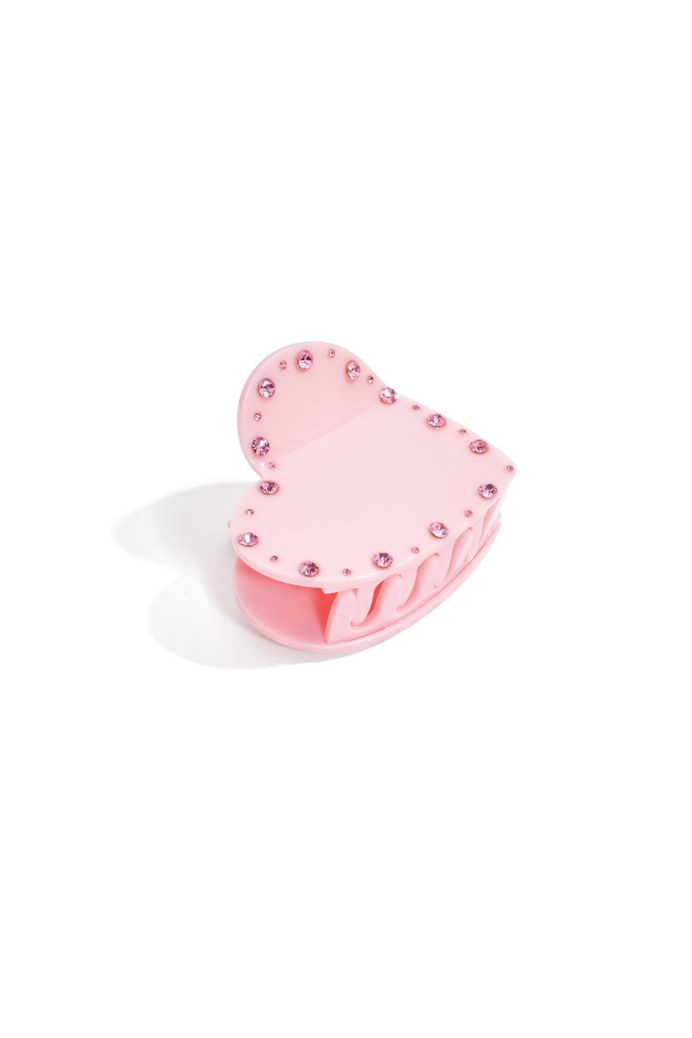 Pinces À Cheveux En Forme De Cœur, Décontractées, En Acétate, Accessoires Pour La Saint-Valentin 