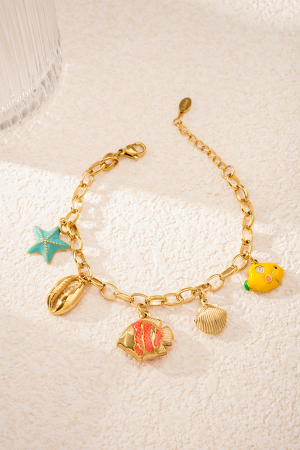 Bracelet Poissons Dans La Mer h5 Image4