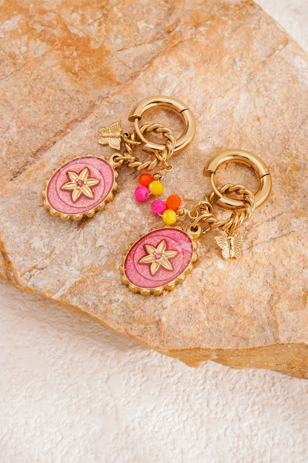 Boucles D'oreilles Stardust Roses Image2