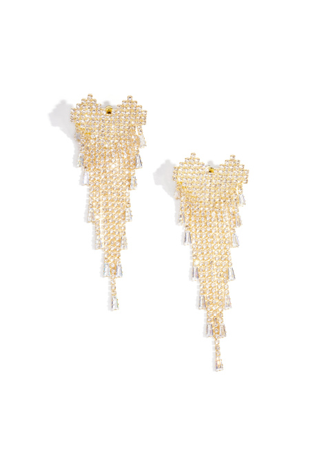 Boucles d'oreilles pendantes en cuivre, géométriques, élégantes, de Noël, luxueuses, bijoux pour femmes