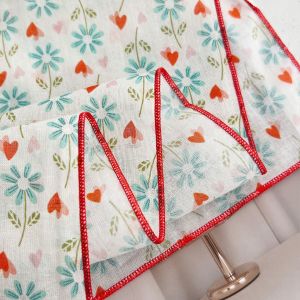 Écharpes D'Été Pour Femmes En Coton À Motif Floral h5 Image5