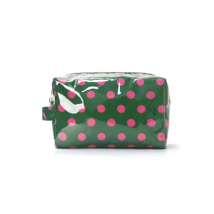 Trousses À Maquillage Pour Femmes En Pvc À Pois Multicolores h5 Image2