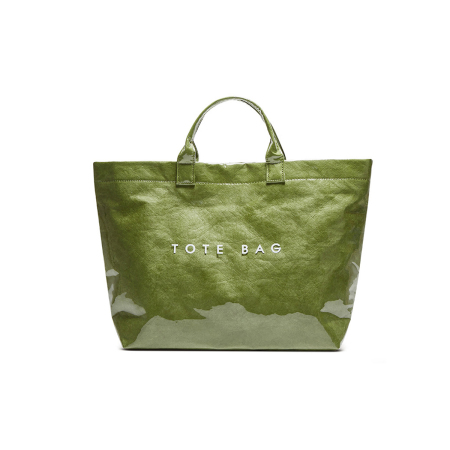 Sac fourre-tout transparent à motif de lettres, style bureau, pour femme 2