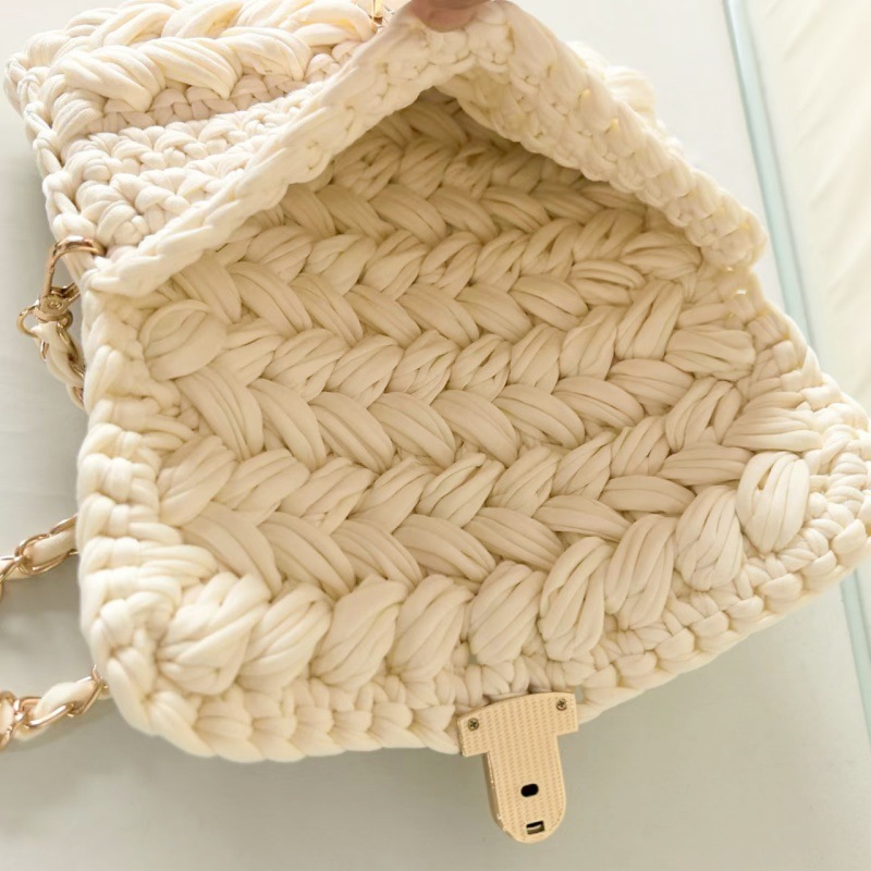 Sacs À Bandoulière Femme Tissés Multicolores Style Vacances h5Image6