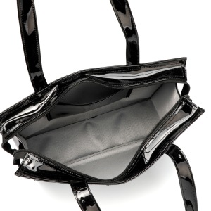 Sac Fourre-Tout Femme En Pvc À Motif Lettres Style Bureau h5 Image6
