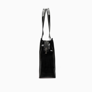 Sac Fourre-Tout Femme En Pvc À Motif Lettres Style Bureau h5 Image3