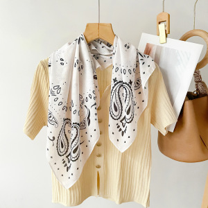 Écharpes D'Été Pour Femmes En Polyester À Motif Cachemire Rétro h5 Image3