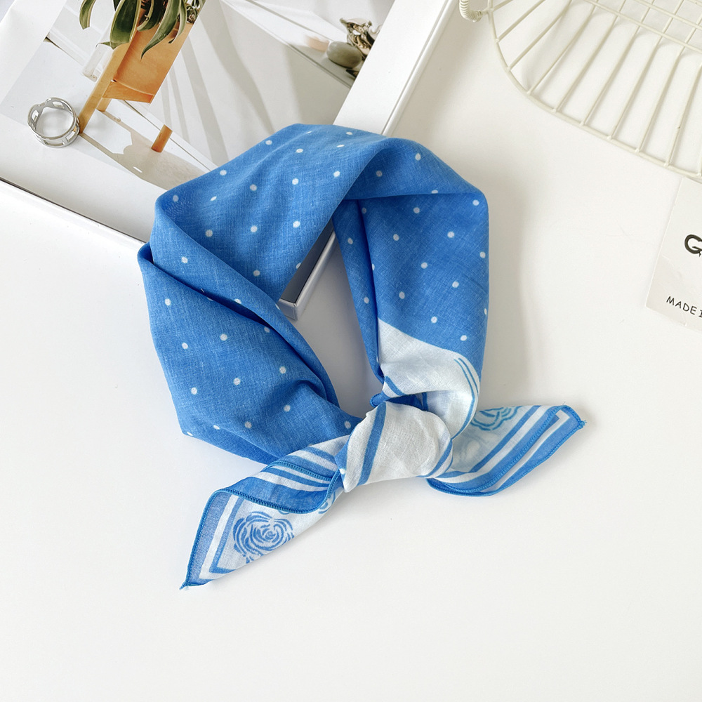 Écharpes D'Été En Coton À Motif Écossais Et Cachemire Pour Femmes h5Image3