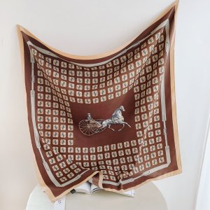 Écharpes D'Été Pour Femmes, Motif Cheval Rétro, Couleurs Assorties h5 Image2