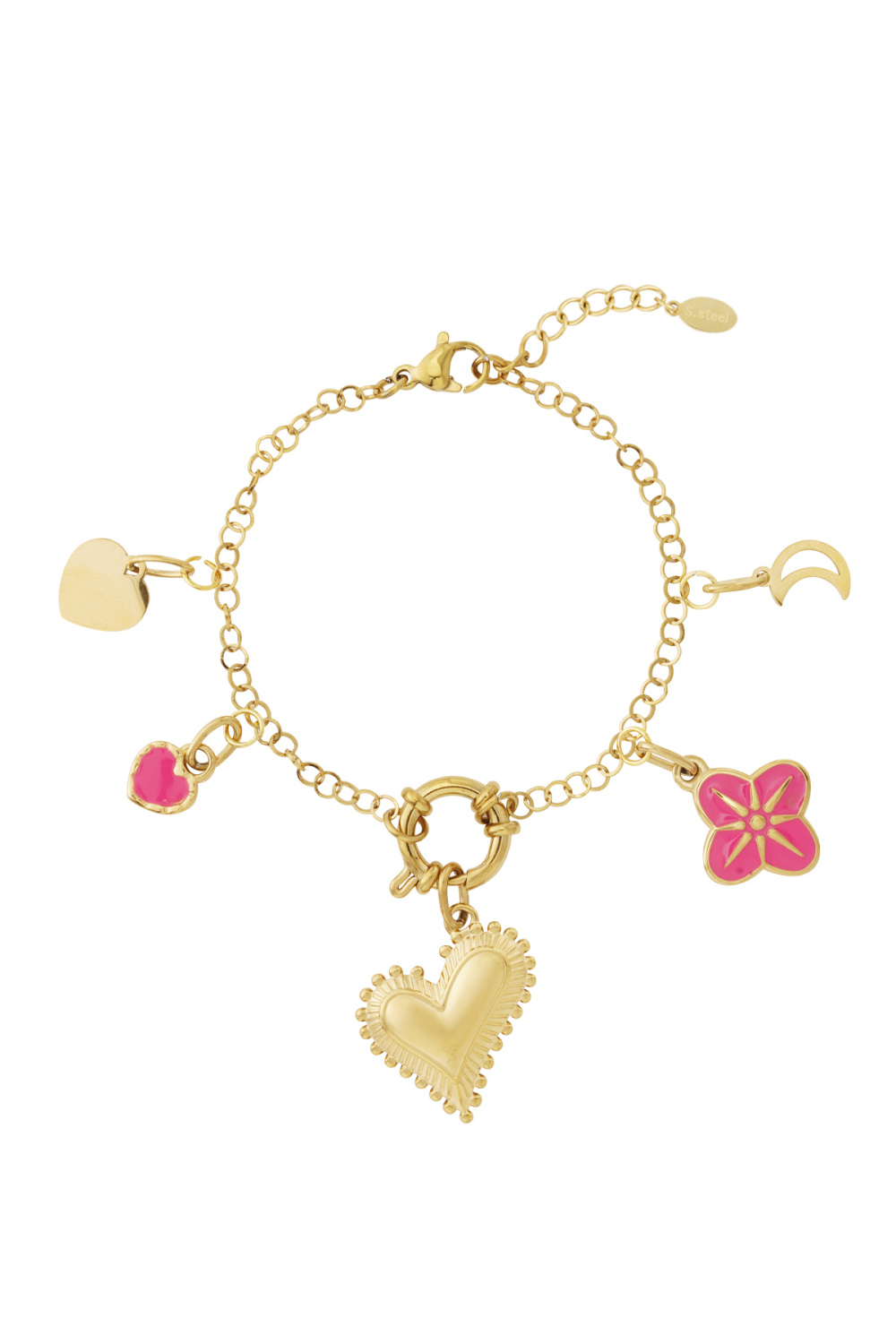 Bracelet Diy En Forme De Gros Cœur h5Image3