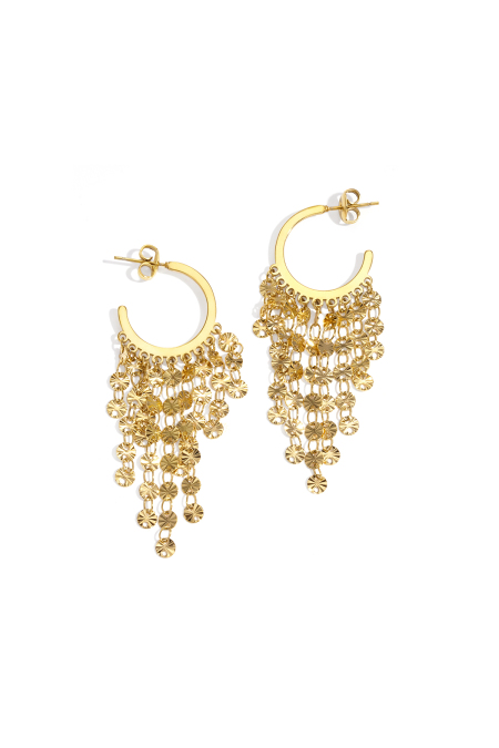 Boucles d'oreilles pendantes à pompon, style décontracté, pour un usage quotidien, une réunion ou une fête, série simple, bijoux pour femmes