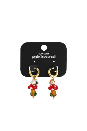 Boucles D'Oreilles Pendantes En Acier Inoxydable, Série « Plante », Décontractée, Simple Et Quotidienne, Bijoux Pour Femmes h5 Image4