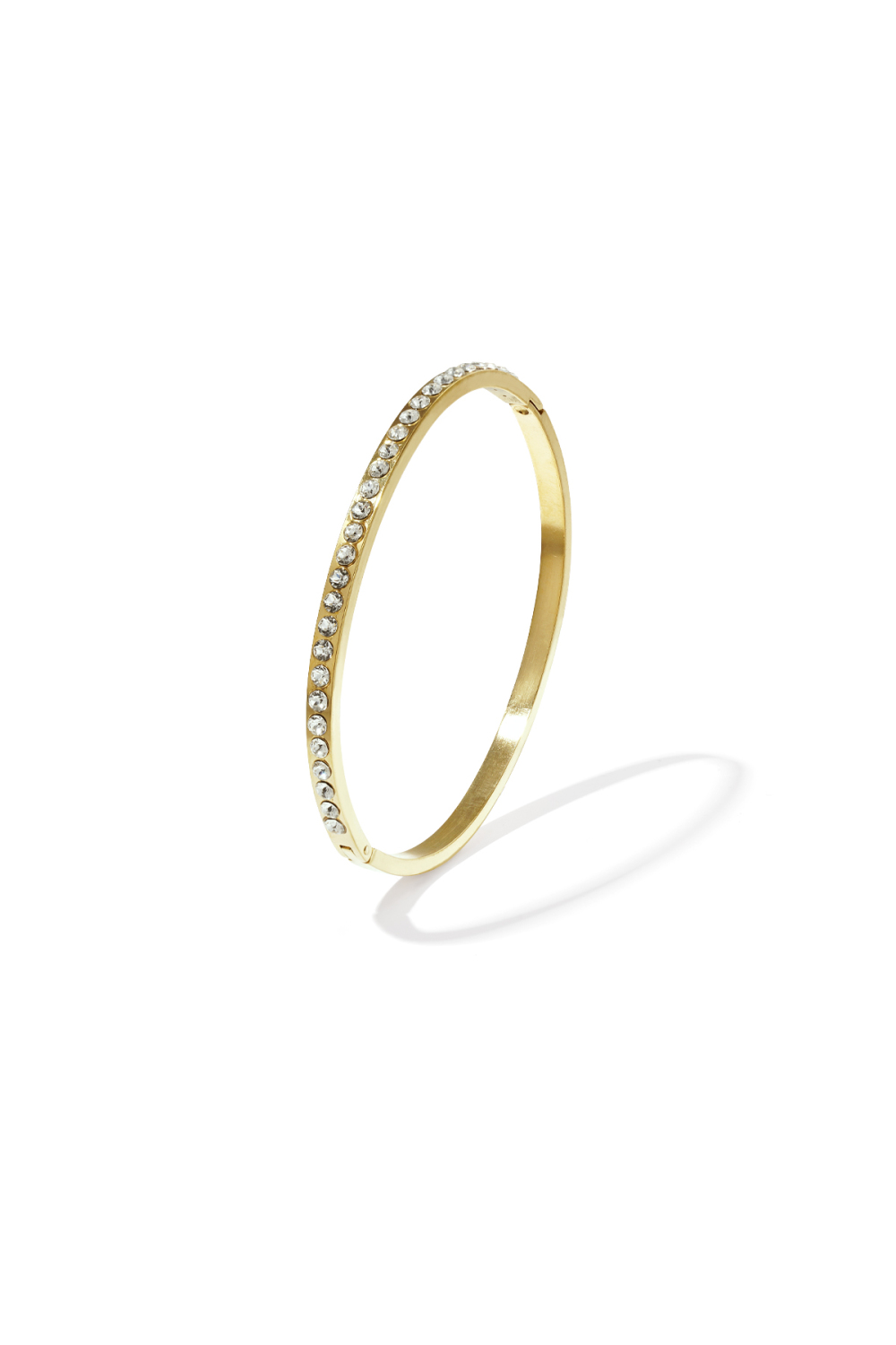 Bracelet Orné D'Une Rangée De Pierres 