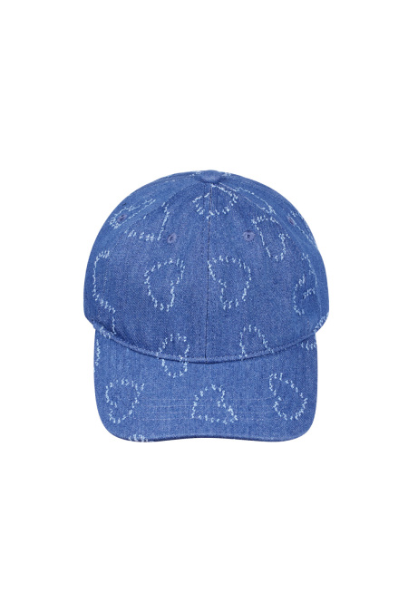 casquette avec coeurs