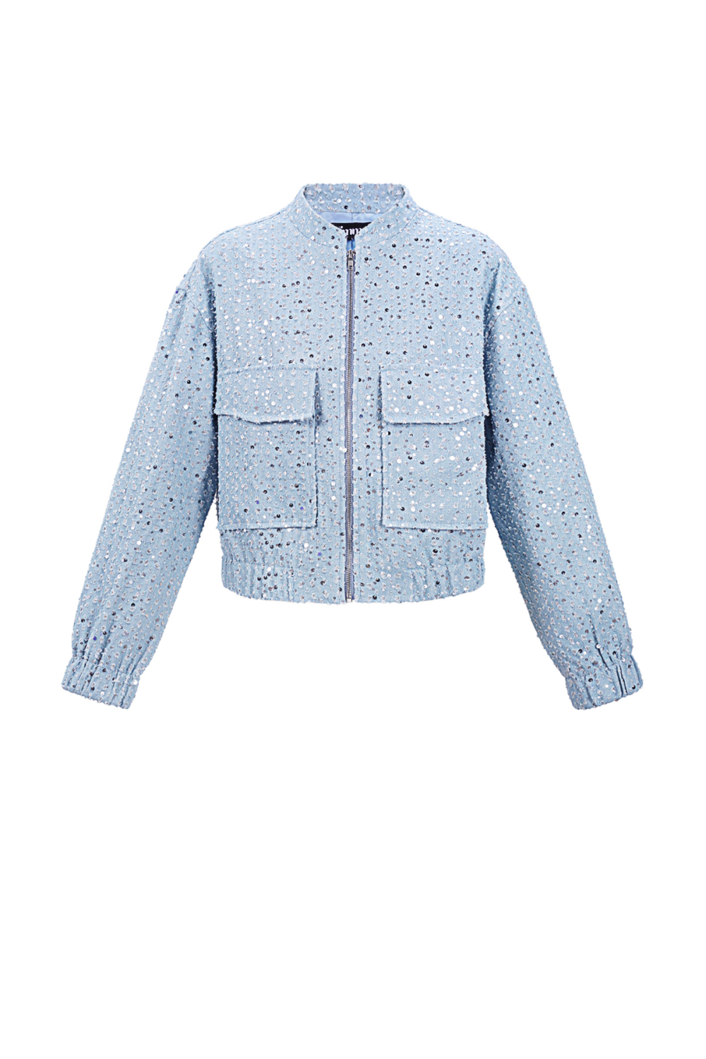 Veste Courte Femme En Polyester Style Sportif Motif Imprimé 