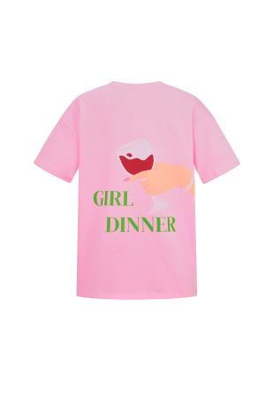 Coton T-Shirt Femme Oversized Imprimé Graphique h5 Image4