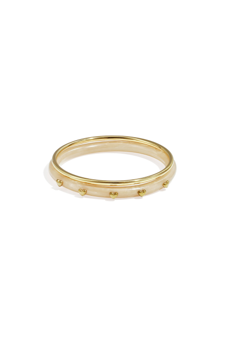 Ensemble de bracelets avec détail en forme de cœur