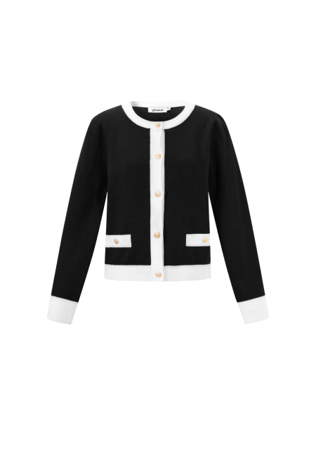 Pull En Polyester Tricoté Femme Style Décontracté Contraste De Couleurs 2