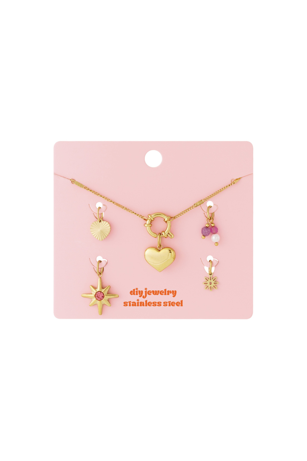 Collier Mini Coeur Diy h5Image4