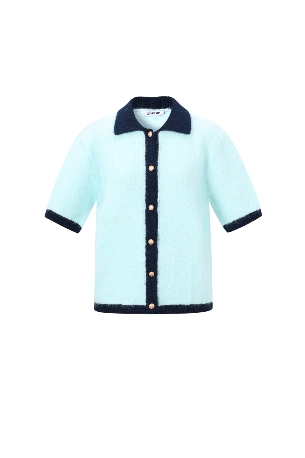 Pull En Fibre De Polyester Tricoté Pour Femme Style Décontracté Contraste De Couleurs Image12