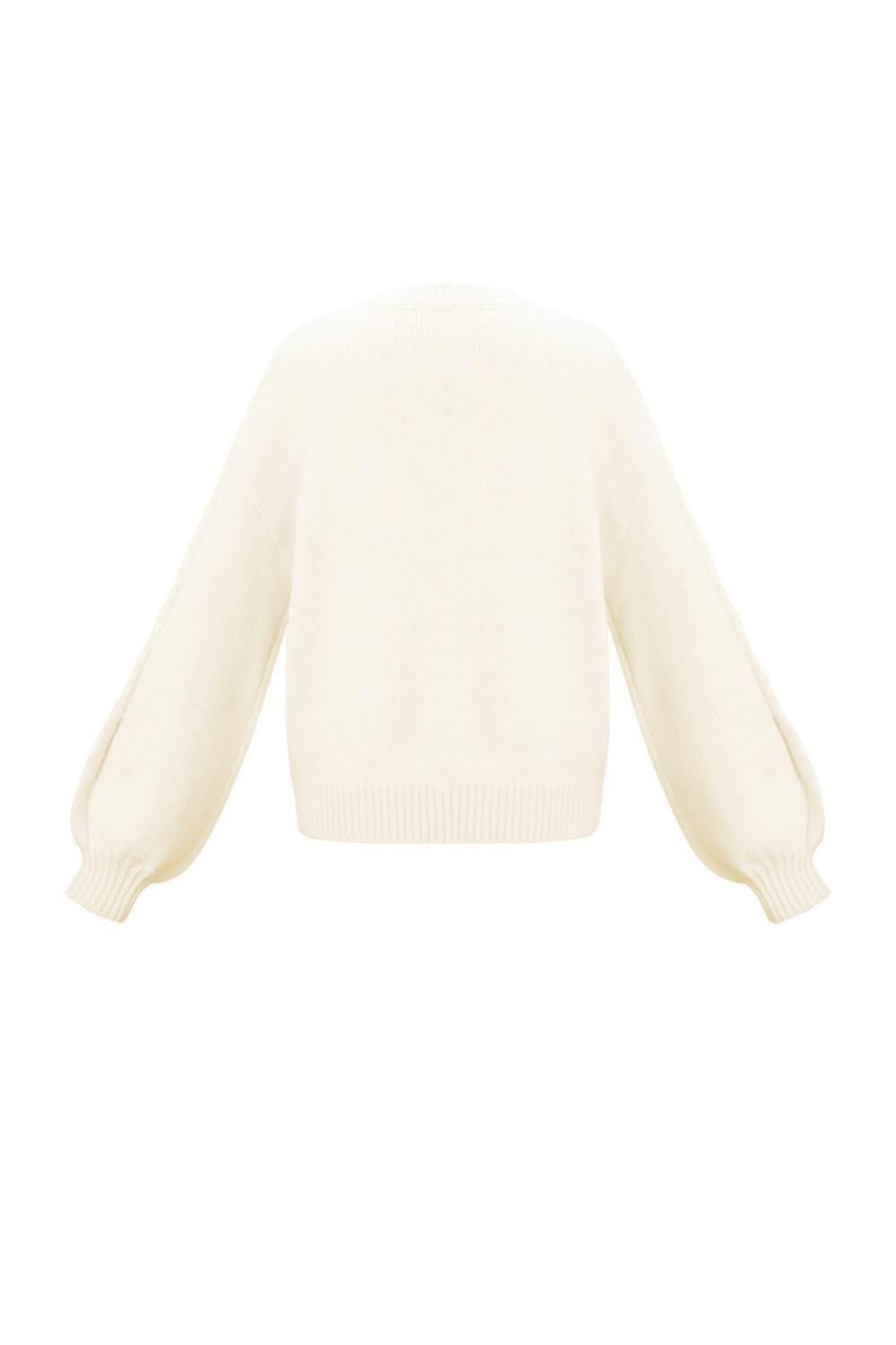 Pulls Tricotés Fibres De Polyester Femmes Casual Lettres h5Image3
