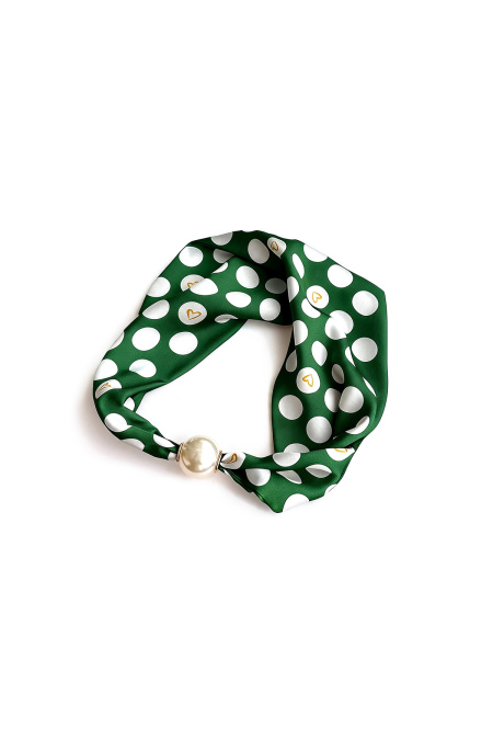 Écharpes d'été à pois, décontractées, en polyester, accessoires du quotidien