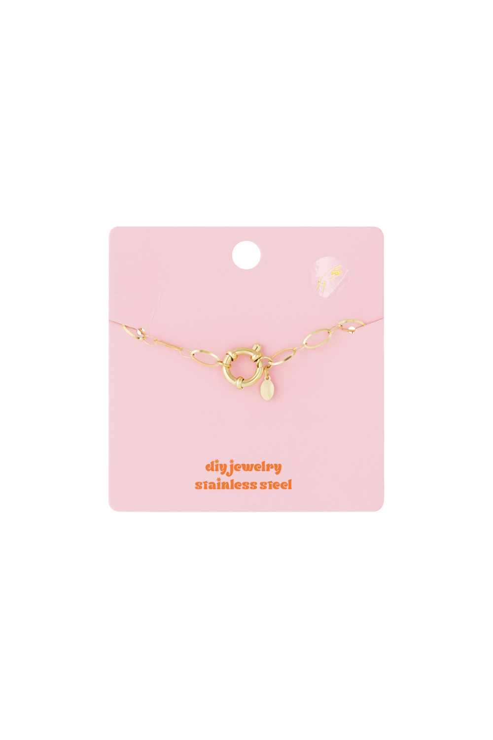 Bracelets En Acier Inoxydable, Chaîne Diy, Série Simple Quotidienne, Bijoux Pour Femmes Image4