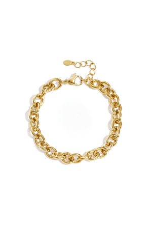 Bracelet À Maillons Robustes h5 