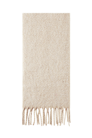 Écharpes D'Hiver Couleur Unie Décontracté Polyester Quotidien h5 Image2